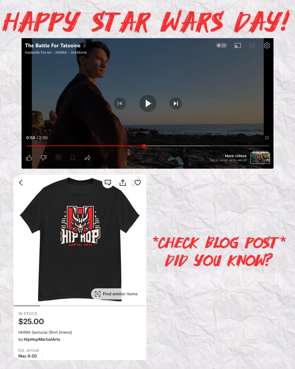 Happy Star Wars Day! Did you know..